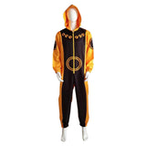 Uzumaki Naruto Cosplay Costume Jumpsuit Halloween Carnival Party Disguise Clothes