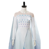 Elsa Frozen 2 Ahtohallan Ice Cave Queen Outfit Cosplay Costume