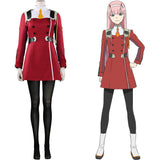 02 DARLING in the FRANXX  Cosplay Costume Dress Outfits Halloween Carnival Suit