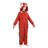 Mei Turning Red Cosplay Costume Jumpsuit Sleepwear Outfits Halloween Carnival Suit