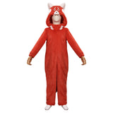 Mei Turning Red Cosplay Costume Jumpsuit Sleepwear Outfits Halloween Carnival Suit