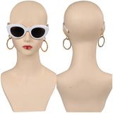 Barbie Cosplay Eyeglasses Earings Halloween Carnival Suit Costume Accessories