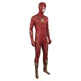 The Flash Barry Allen Cosplay Costume Jumpsuit Outfits Halloween Carnival Suit