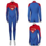 The Flash Supergirl Cosplay Costume Jumpsuit Outfits Halloween Carnival Suit