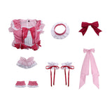 Puella Magi Madoka Magica Cosplay Costume Kyoko Sakura Pink Dress Adult Female Halloween Carnival Costume