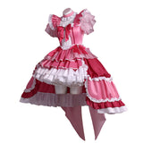 Puella Magi Madoka Magica Cosplay Costume Kyoko Sakura Pink Dress Adult Female Halloween Carnival Costume