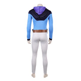 Invincible Cosplay Costume Thragg Blue Outfit Adult Male Halloween Carnival Costume