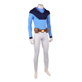 Invincible Cosplay Costume Thragg Blue Outfit Adult Male Halloween Carnival Costume