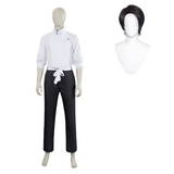 Yuta Okkotsu Cosplay Costume White Suit Adult Male Halloween Carnival Costume