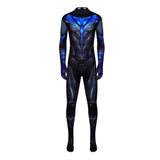Nightwing Cosplay Costume Nightwing Classic Blue Battle Outfit Adult Male Halloween Carnival Costume