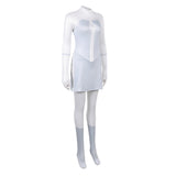 Invincible Cosplay Costume Viltrumite White Jumpsuit Adult Female Halloween Carnival Costume