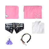 Season 4 Cosplay Costume Rem Pink Outfit Adult Female Halloween Carnival Costume