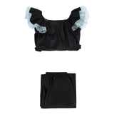 Oshi no Ko Cosplay Costume Akane Kurokawa Black Dress Adult Female Halloween Carnival Costume