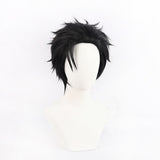 Hiromi Higuruma Cosplay Costume Black Suit Adult Male Halloween Carnival Costume