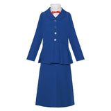 Mary Poppins Cosplay Costume Mary Blue Outfit Kids Children Halloween Carnival Costume