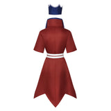 Dr Stone Cosplay Costume Ryusui Nanami Red Outfit Adult Male Halloween Carnival Costume