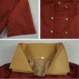 Dr Stone Cosplay Costume Ryusui Nanami Red Outfit Adult Male Halloween Carnival Costume