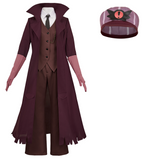 Hazbin Hotel Cosplay Costume Charlie Morningstar Red Outfilt Adult Female Halloween Carnival Costume