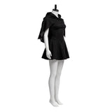 Scream 7 Cosplay Costume Sidney Prescott Black Outfit Adult Female Halloween Carnival Costume