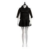 Scream 7 Cosplay Costume Sidney Prescott Black Outfit Adult Female Halloween Carnival Costume