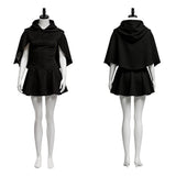 Scream 7 Cosplay Costume Sidney Prescott Black Outfit Adult Female Halloween Carnival Costume