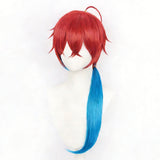 Cosmic Princess Kaguya Mikado Akira Cosplay Red Wig Resistant Synthetic Hair Halloween Costume Accessories
