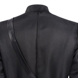 Alien Stage Cosplay Costume Ivan Black Coat Outfit Adult Male Halloween Carnival Costume