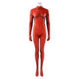 Dispatch Cosplay Costume Malevola Red Jumpsuit Adult Female Halloween Carnival Costume