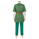Dragon Quest Cosplay Costume Arusu Green Outfit Adult Male Halloween Carnival Costume
