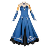 Fate/stay night Cosplay Costume Saber Altria Pendragon Blue Dress Adult Female Halloween Carnival Costume