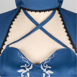 Fate/stay night Cosplay Costume Saber Altria Pendragon Blue Dress Adult Female Halloween Carnival Costume