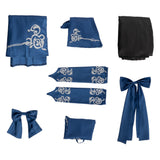 Fate/stay night Cosplay Costume Saber Altria Pendragon Blue Dress Adult Female Halloween Carnival Costume