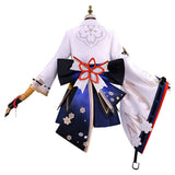 Honkai: Star Rail Cosplay Costume Evanescia White Outfit Adult Female Halloween Carnival Costume