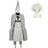 Tongari Boushi no Atelier Cosplay Costume Qifrey White Outfit Adult Female Halloween Carnival Costume