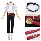 Kirara Hoshi Cosplay Costume White Outfit Adult Unisex Halloween Carnival Costume