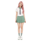 Alien Stage Cosplay Costume MIZi Green School Uniform Adult Female Halloween Carnival Costume