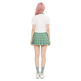 Alien Stage Cosplay Costume MIZi Green School Uniform Adult Female Halloween Carnival Costume