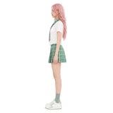 Alien Stage Cosplay Costume MIZi Green School Uniform Adult Female Halloween Carnival Costume