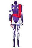 Marvel Rivals Psylocke Cosplay Costume Adult Female Blue Outfits Halloween Carnival Suit