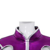 Teen Titans Cosplay Costume Starfire Purple Outfit Adult Female Halloween Carnival Costume