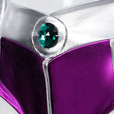 Teen Titans Cosplay Costume Starfire Purple Outfit Adult Female Halloween Carnival Costume