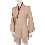 Jedi Knight  Cosplay Costume Brown Outfit Adult Male Halloween Carnival Costume