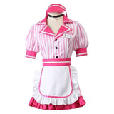 My Dress-Up Darling Cosplay Costume Kitagawa Marin Pink Maid Dress Adult Female Halloween Carnival Costume
