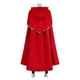 Medieval Renaissance Style Cosplay Costume Priest and Nun Red Robe Outfit Adult Female Halloween Carnival Costume