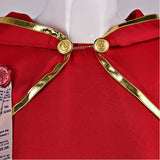 Medieval Renaissance Style Cosplay Costume Priest and Nun Red Robe Outfit Adult Female Halloween Carnival Costume