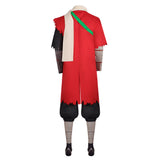 Sekiro: No Defeat Cosplay Costume Sekiro Red Outfit Adult Male Halloween Carnival Costume