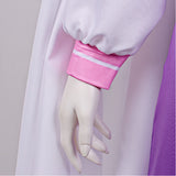 Emilia Cosplay Costume Purple Jumpsuit With Cloak Adult Female Halloween Carnival Costume