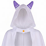 Emilia Cosplay Costume Purple Jumpsuit With Cloak Adult Female Halloween Carnival Costume