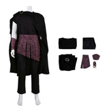 The Odyssey Cosplay Costume Odysseus Black Outfit With Cloak Adult Male Halloween Carnival Costume