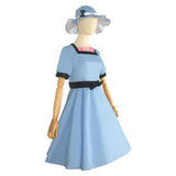 Steins Gate Cosplay Costume Mayuri Shiina Blue Outfit Adult Female Halloween Carnival Costume
